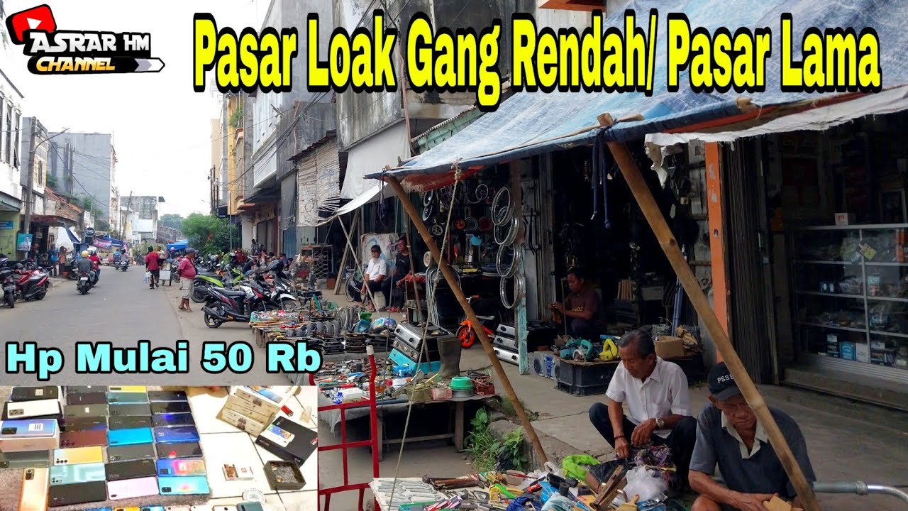 Review Pasar Loak Gang Rendah/Cek Harga || Pasar Lama Kota Serang