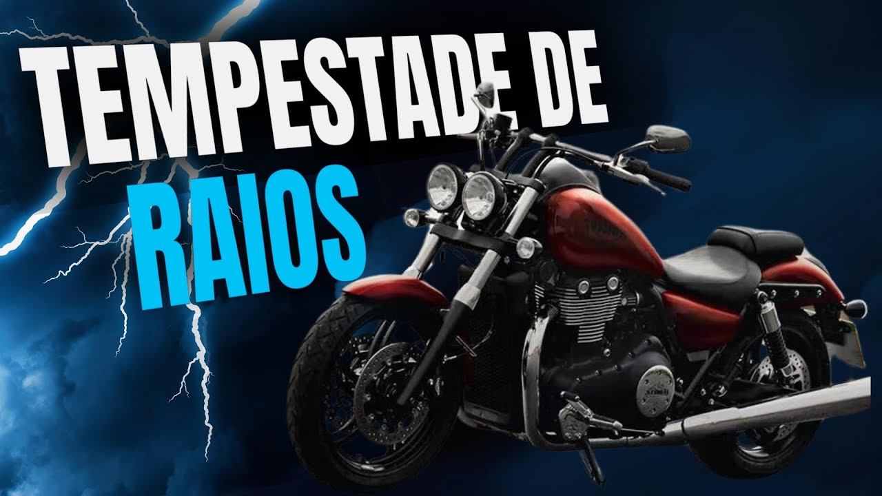 Triumph Thunderbird Storm: A Moto Custom que Domina a Estrada com Estilo e Poder 🏍️👑 | Sobre Motos