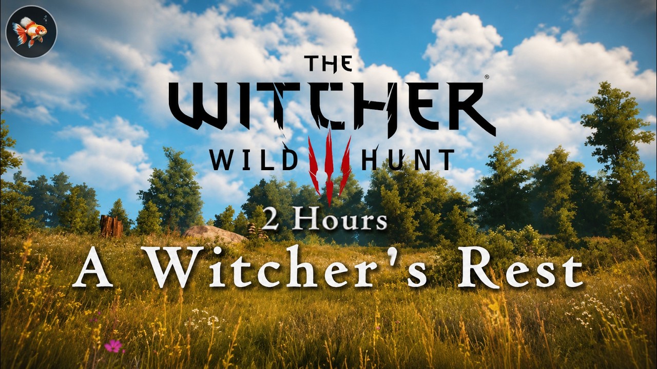 Witcher 3 • Among the Meadows | Daytime Fields & Music