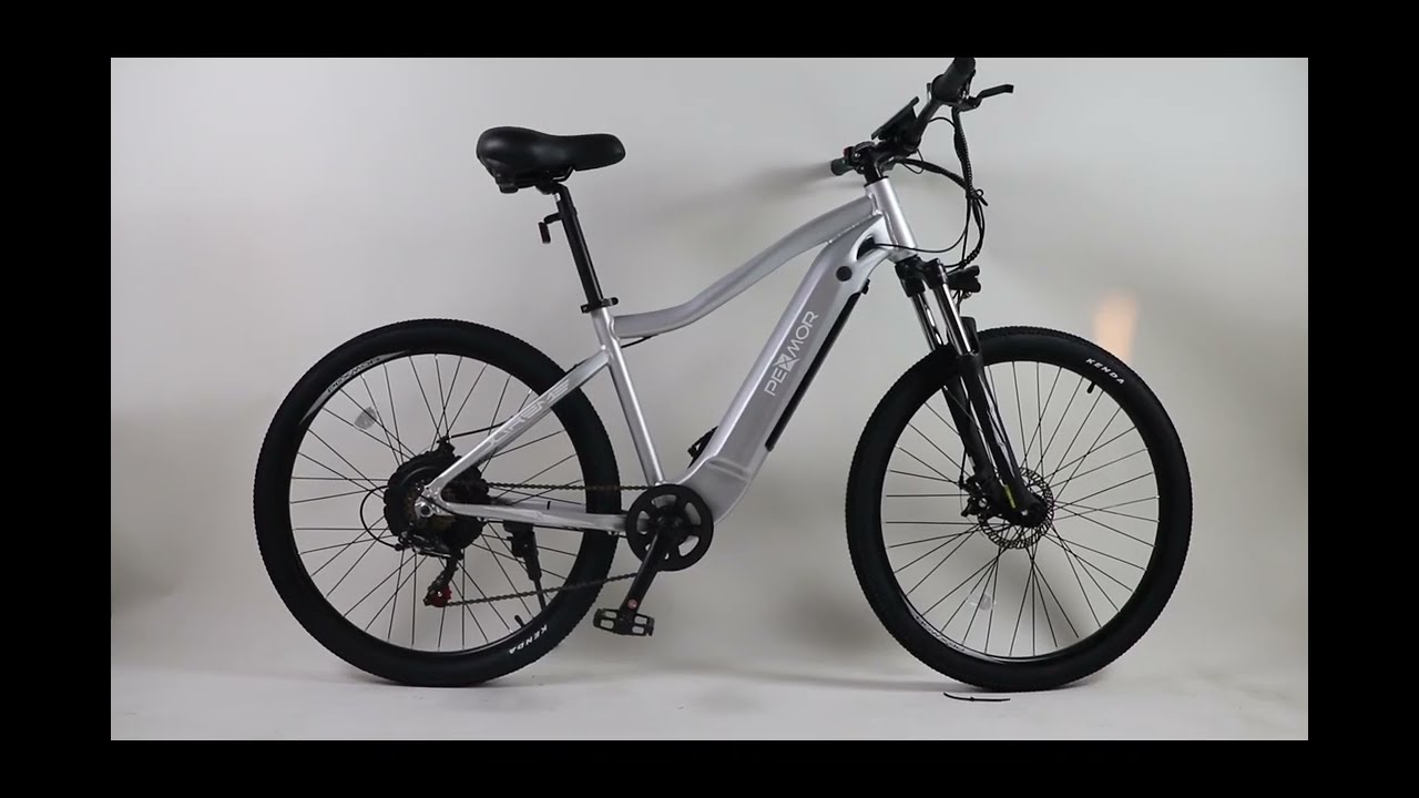 PEXMOR Adults 7 Speed Mountain Electric Bicycle