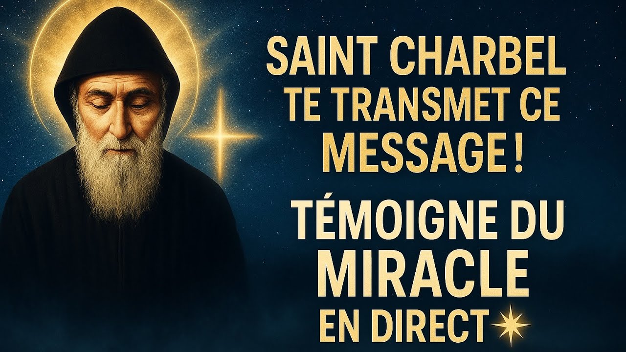 💌 SAINT CHARBEL A UN MESSAGE… Récite Cette Prière et TÉMOIGNE du MIRACLE EN DIRECT ✨