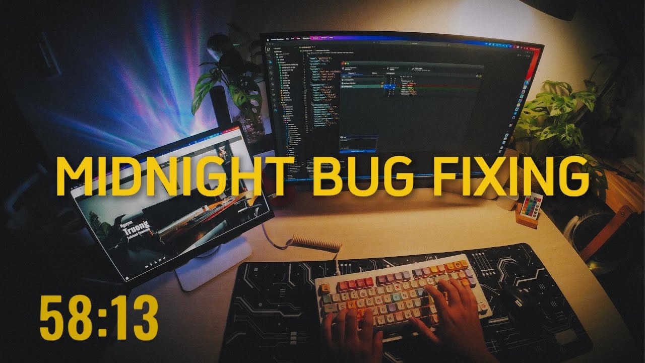 Midnight Bug Fixing – Lofi Beats to Update Code  & Stay Productive