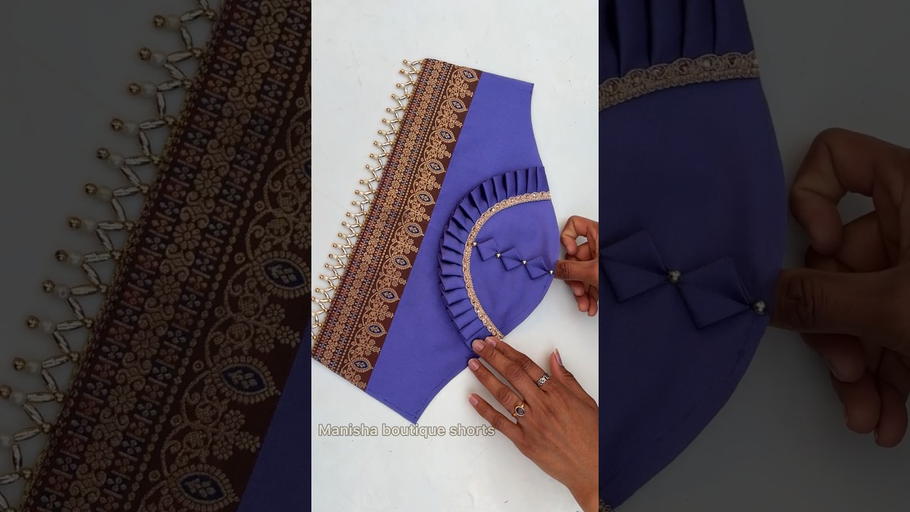 baju design cutting and stitching #shorts
