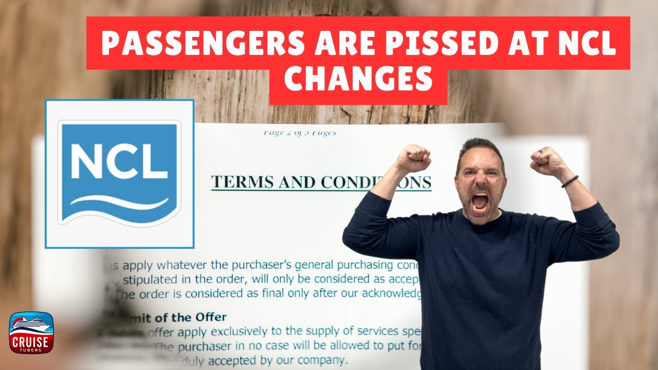 Passengers Furious at NCL Upcoming Policy Changes