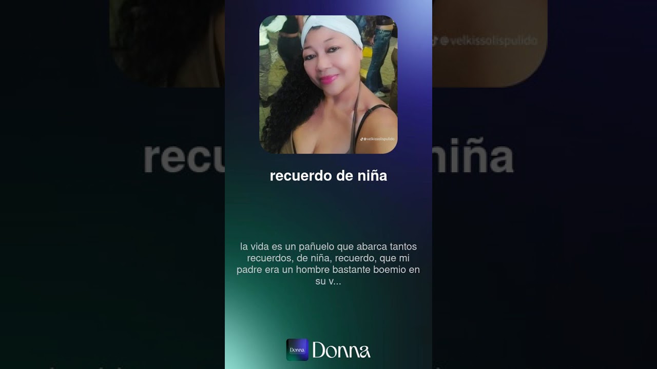 Recuerdo de niña 😔😔