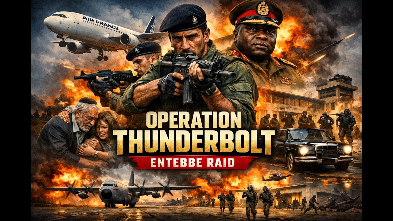 Operation Thunderbolt | The Entebbe Raid | A Daring Rescue Mission | (Audio Story)