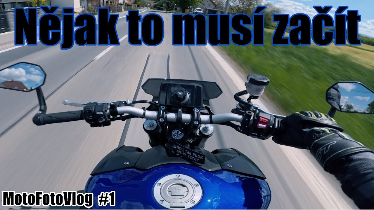 Tohle je začátek něčeho úžasného... | Yamaha MT09 | | MOTOVLOG CZ/SK |