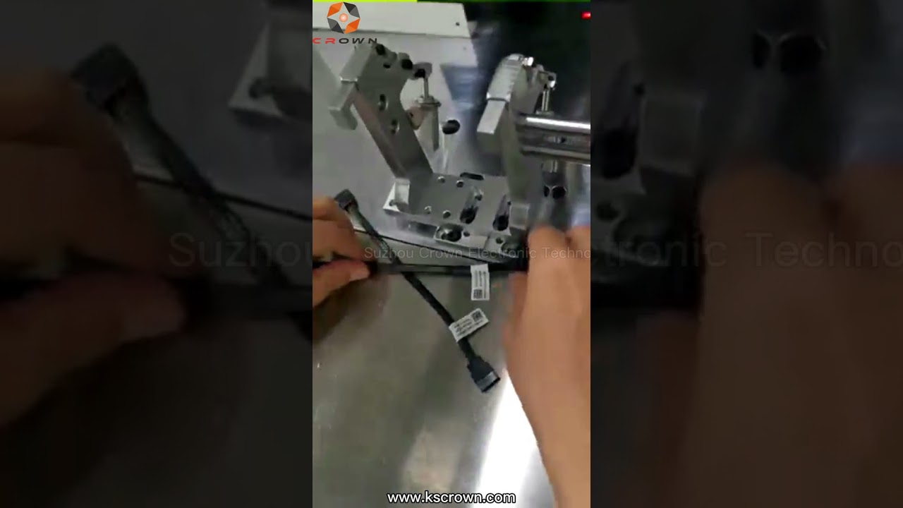 Wire Half-folding Labeling Machine WL-ZDTB - Suzhou Crown