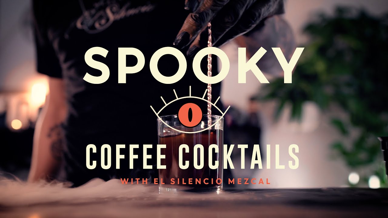 Spooky Coffee Cocktails with El Silencio Mezcal