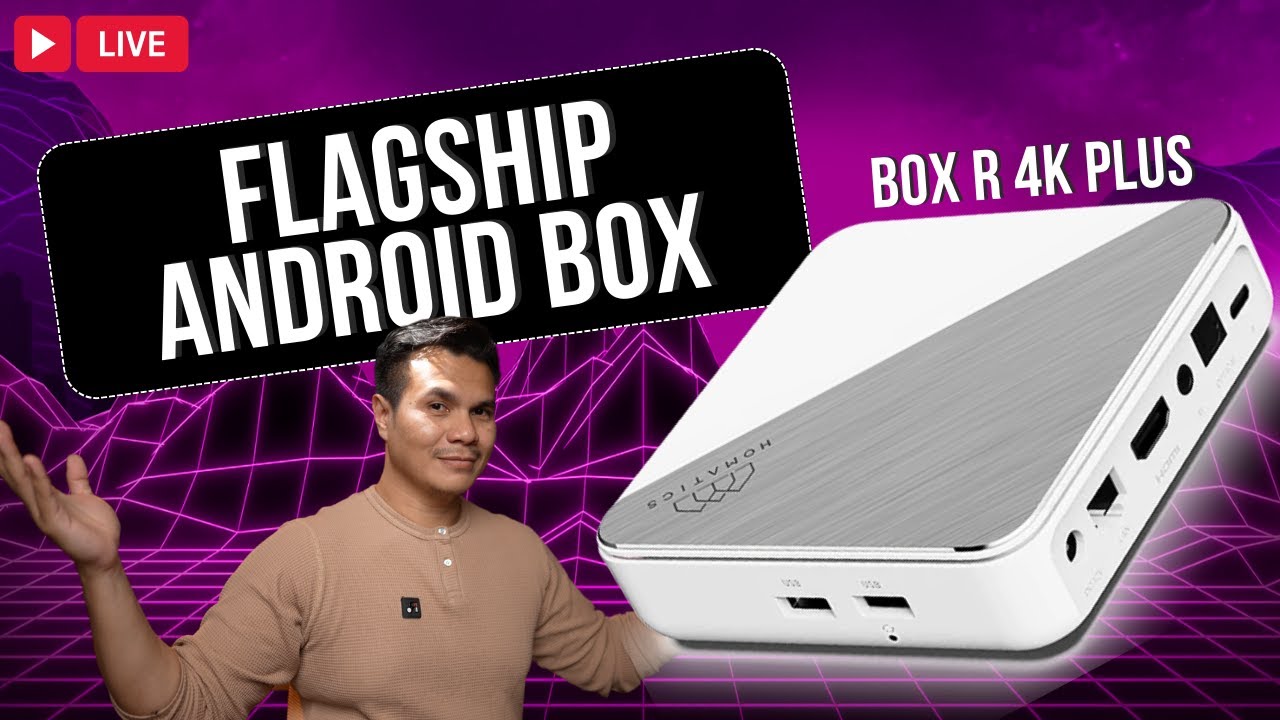 Unboxing the Latest and Greatest: Homatics Box R 4K Plus!