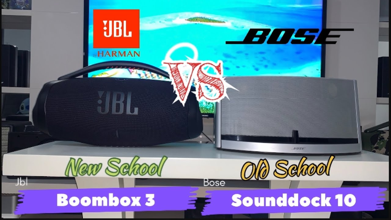 Jbl Boombox 3 vs Bose Sounddock 10 / Bass and Audio Test / Bluetooth Speaker / 🤯🔊🔥