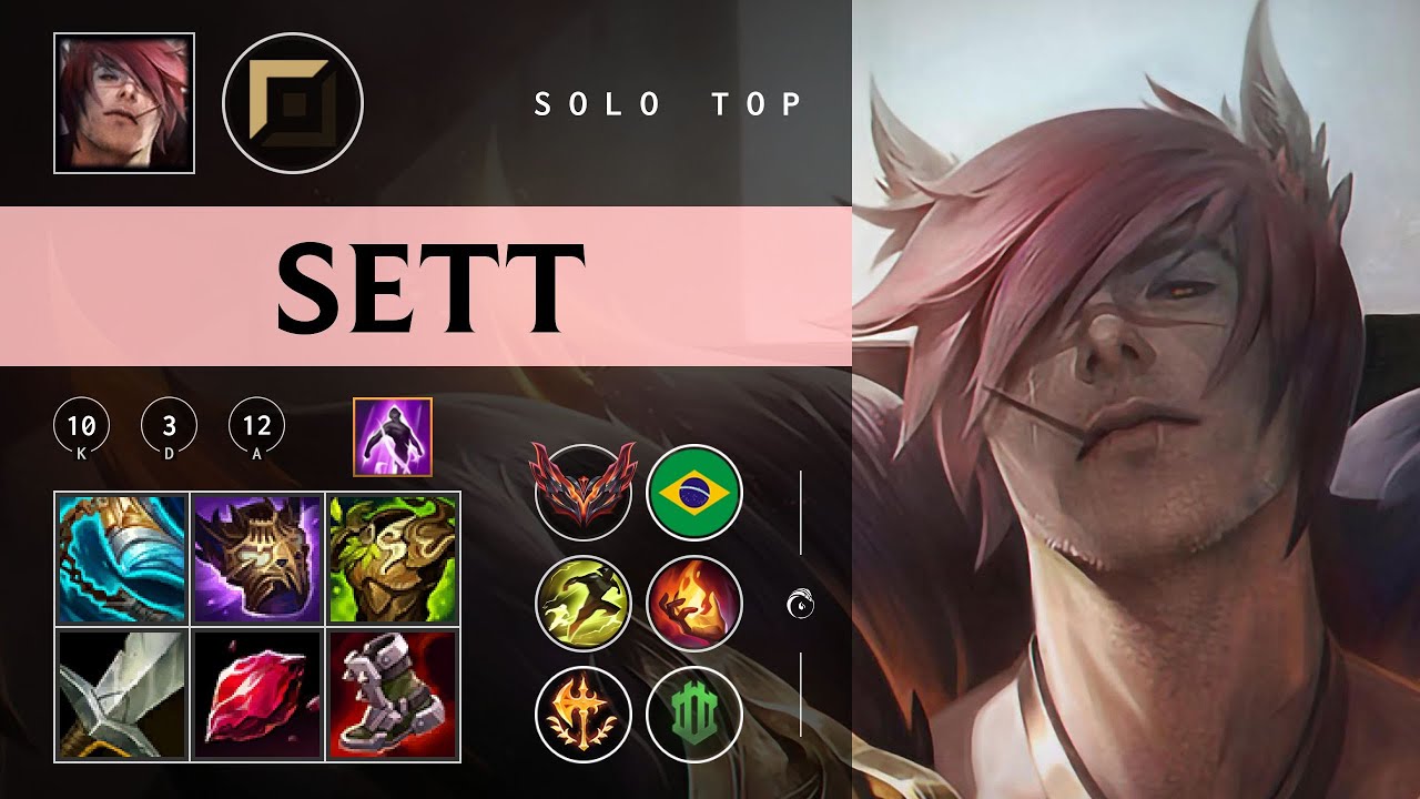 Sett Top vs Yasuo - BR Grandmaster Patch 26.01