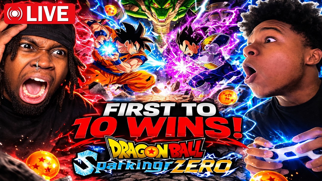 🔴[LIVE] FIRST TO 10 WINS in SPARKING ZERO WINS $1000