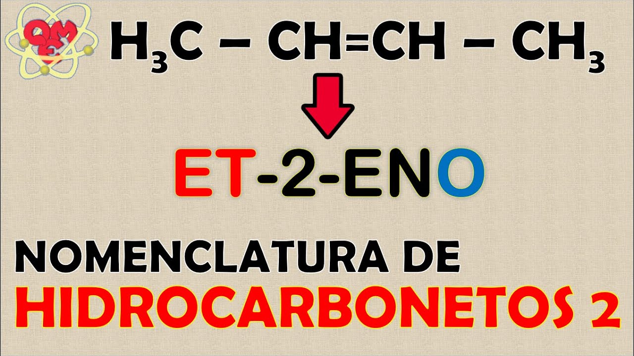 NOMENCLATURA OFICIAL: HIDROCARBONETOS LINEARES pt 2