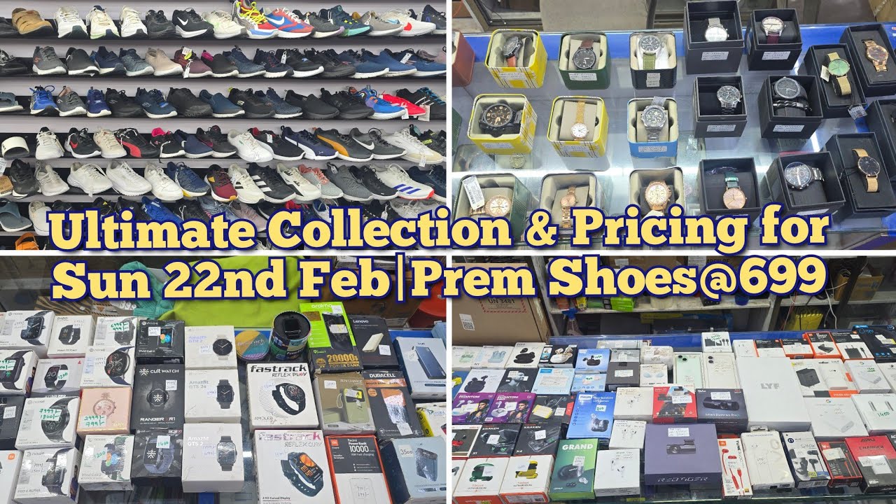 Ultimate Pricing on Prem Shoes@699|Smartwatch@699|TWS@399|Powerbank@999|Mixers|Iron|Wardrobe|