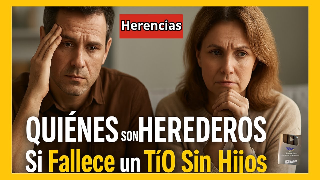 💰⏩&iquest;𝐐𝐔𝐈𝐄𝐍𝐄𝐒 𝐬𝐨𝐧 𝐥𝐨𝐬 𝐇𝐄𝐑𝐄𝐃𝐄𝐑𝐎𝐒 𝐒𝐢 𝐅𝐚𝐥𝐥𝐞𝐜𝐞 𝐮𝐧 𝐓𝐈𝐎 𝐒𝐢𝐧 𝐇𝐢𝐣𝐨𝐬❓🤔🟢#gestionesfaciles #herencias #herederos