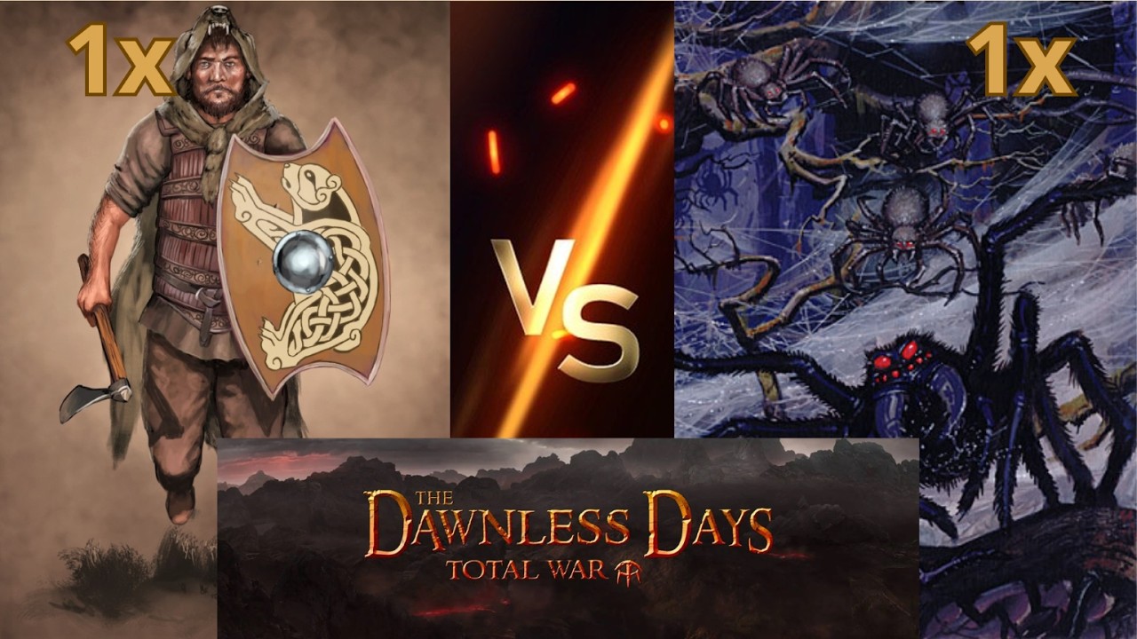 Can Beorning Warriors Beat Mirkwood Spiders in Dawnless Days: Total War?