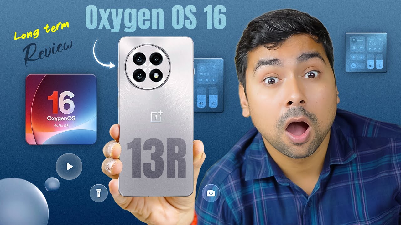 Обзор OnePlus 13R и тест камеры после обновления OxygenOS 16 | Android 16 *изменил моё мнение 🥵*