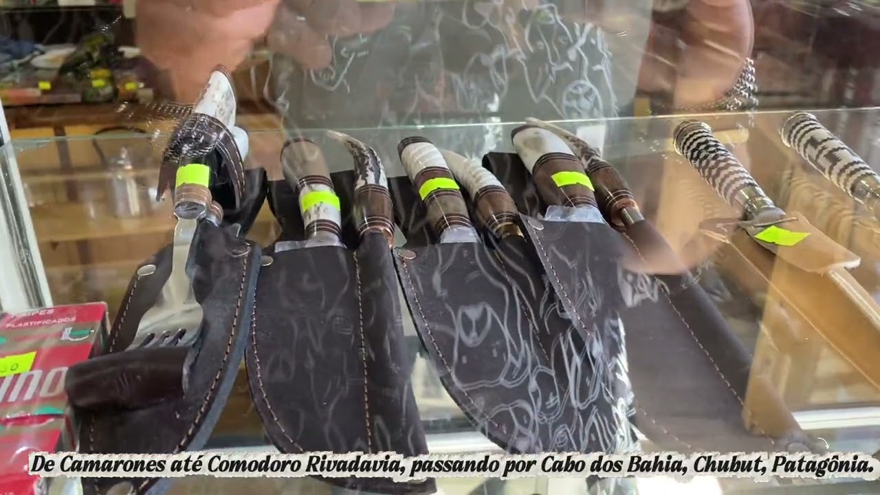De Camarones até Comodoro Rivadavia, passando por Cabo dos Bahia, Chubut, Patagônia 