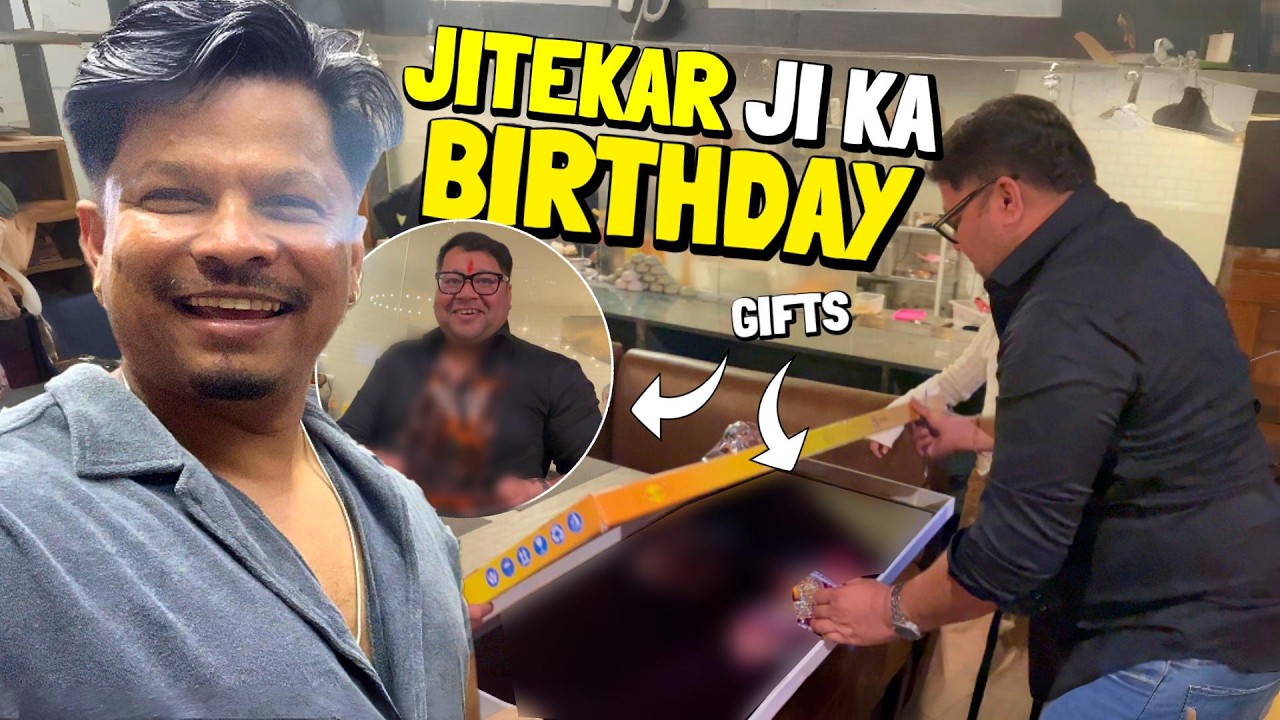 @aakashjitekarvlogs जी के birthday पे दिया इतना प्यारा गिफ्ट | VLOG 255