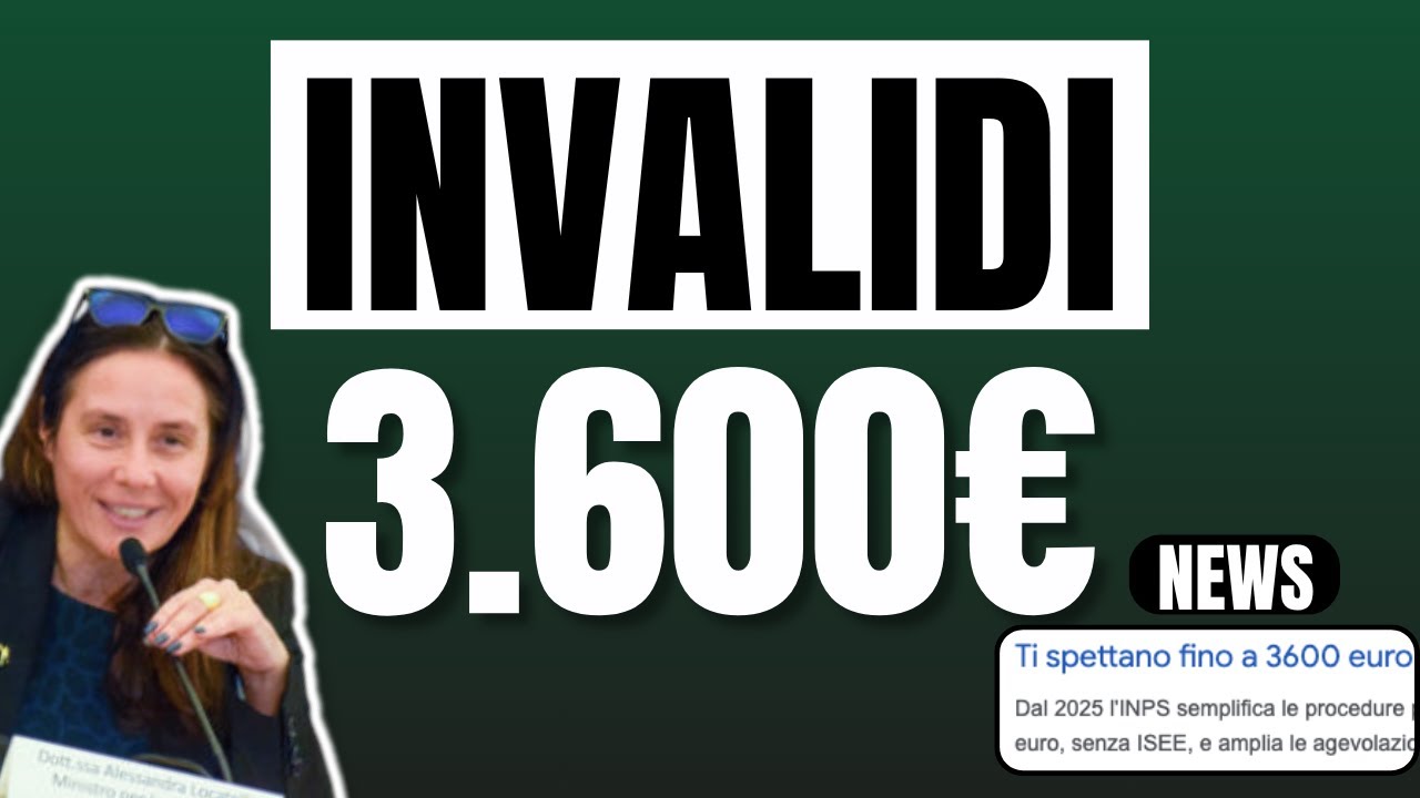 Invalidi: Bonus 3.600&euro; Senza ISEE, Come funziona, a Chi spetta e Come Richiederlo