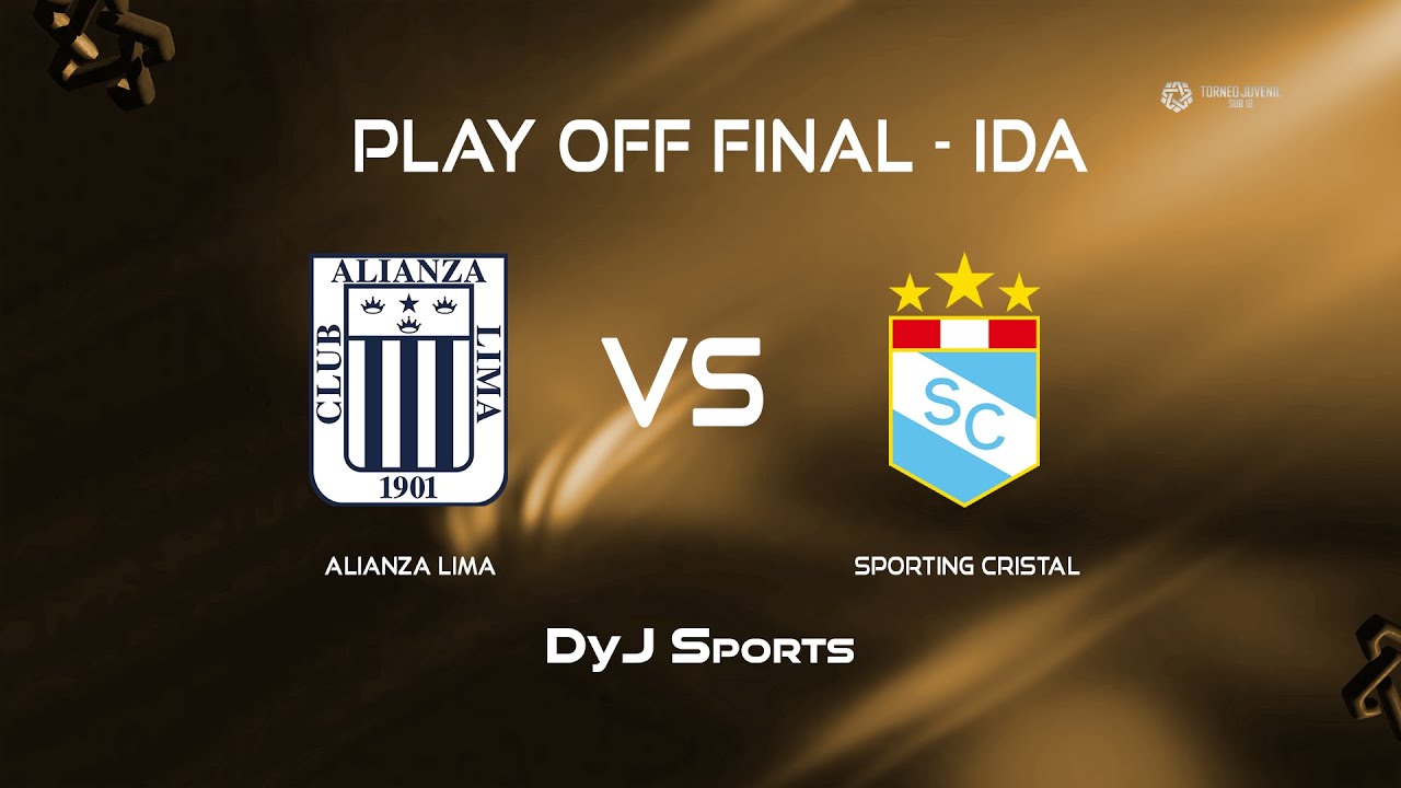 🔴 ALIANZA LIMA 🆚 SPORTING CRISTAL - PLAY OFF FINAL - IDA 