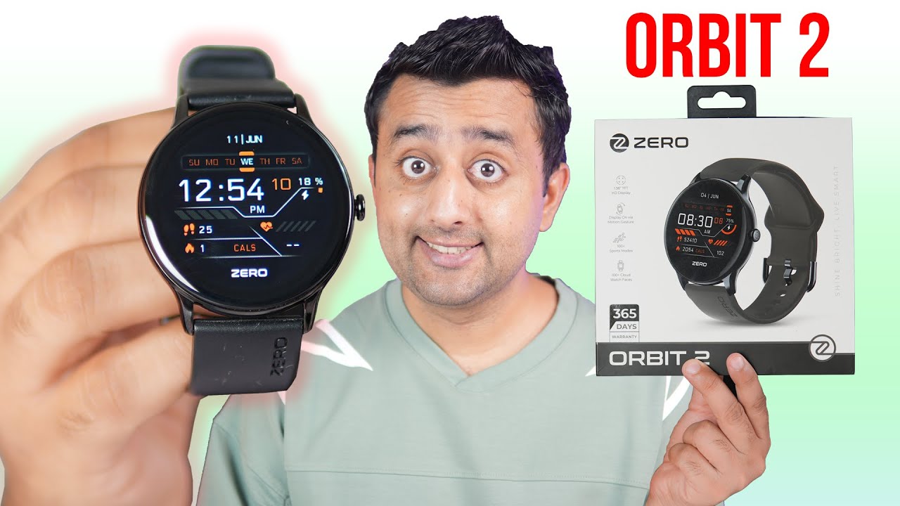 A Decent Smartwatch with Good Looks - Zero Lifestyle Orbit 2 Review  - Special Price