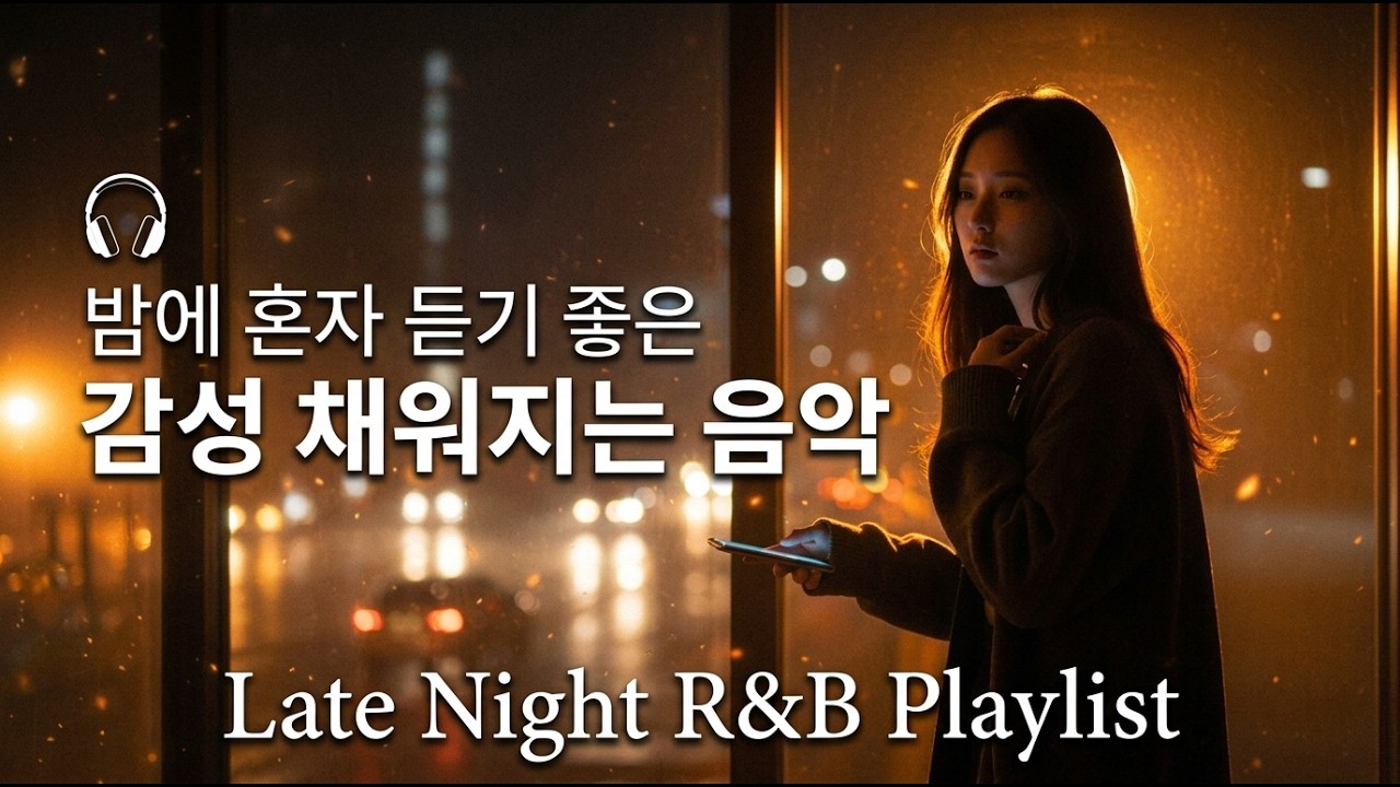 [Playlist] 어쩌다 틀었는데, 분위기 무슨 일이야.. 🎧 | 밤 감성 힙합 R&B
