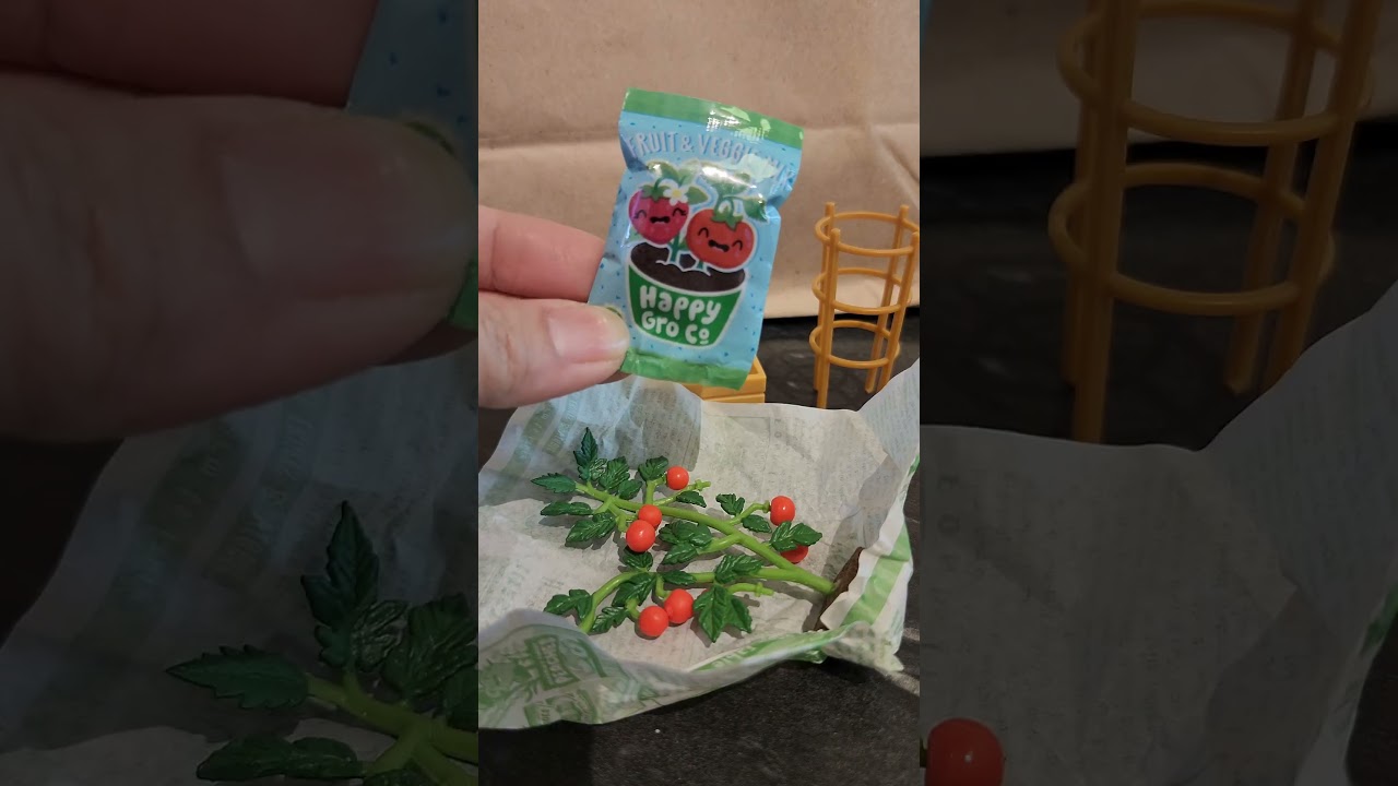 Miniverse Make It Mini Nature Series 2 Tomatoes #miniverse #mini #miniature #toys #unboxing #tiny