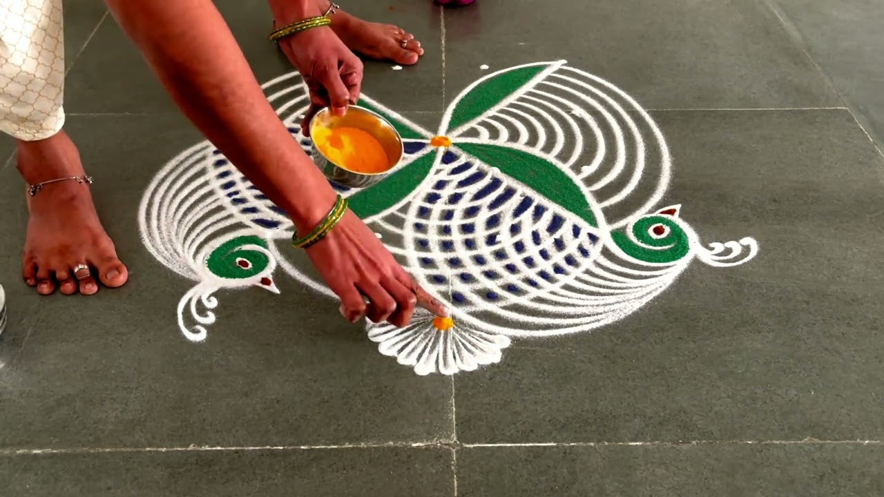 Thaipoosam padikolam designs| Simple muggulu designs| easy rangoli designs| Beginners kolam