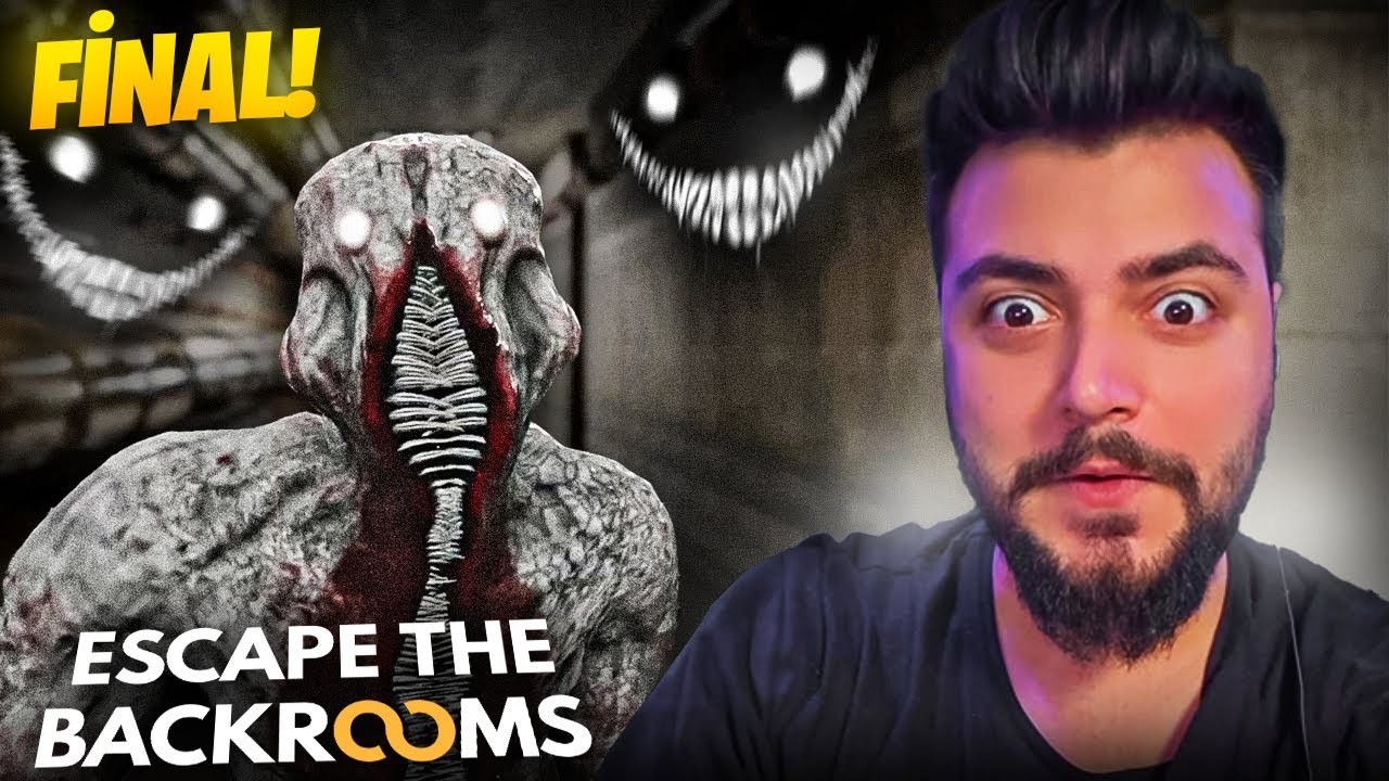 SONUNDA KURTULDUK OYUN BİTTİ! | ESCAPE THE BACKROOMS 8.B&Ouml;L&Uuml;M FİNAL | Elayja