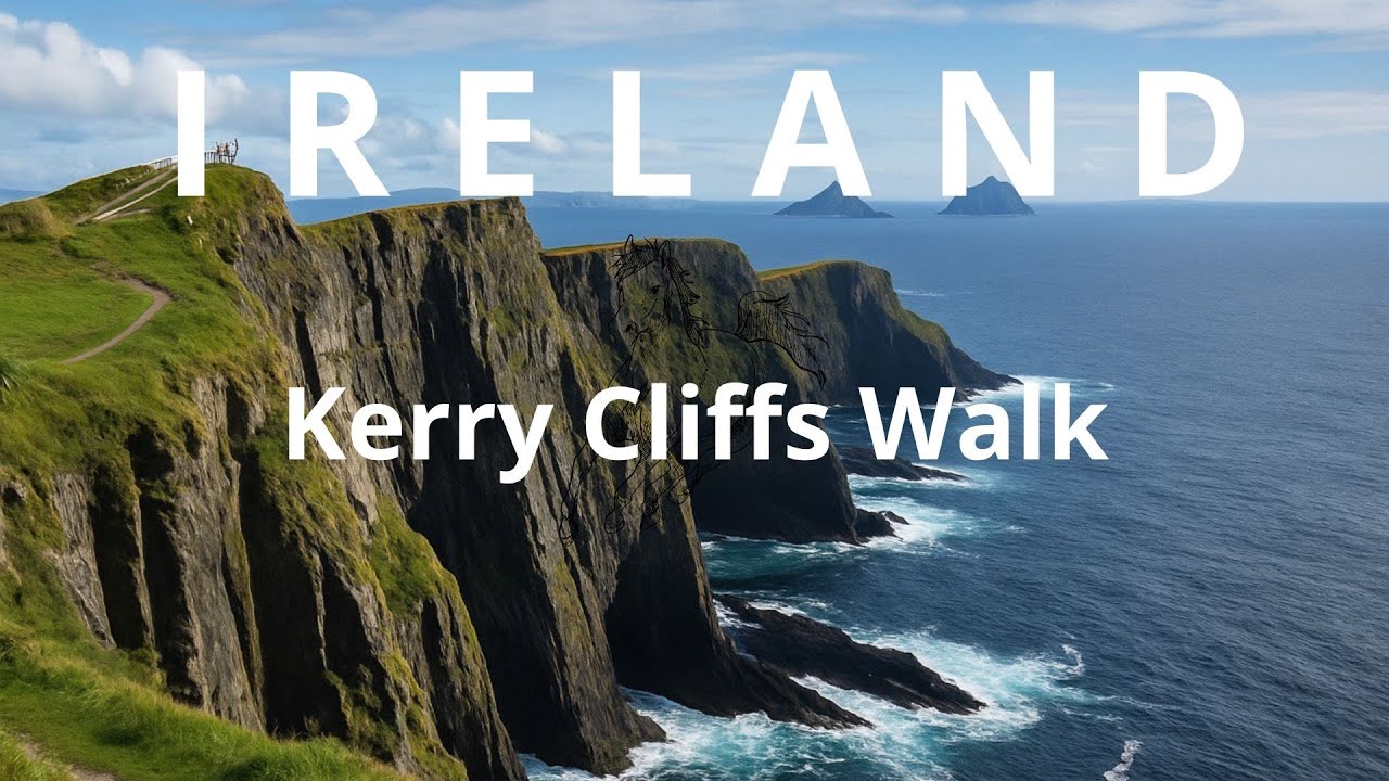 Walk Along the Stunning Kerry Cliffs | Breathtaking Views, Irish Music & Stories