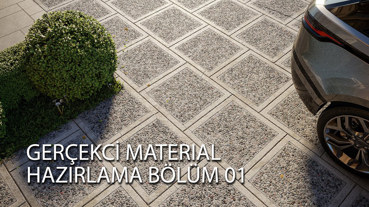 Crorona Render ile Gerçekçi Material Hazırlama Bölüm 1