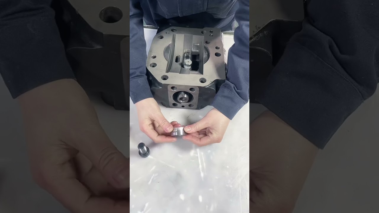 sharing of rexroth A7VO160 hydraulic pump assembly process