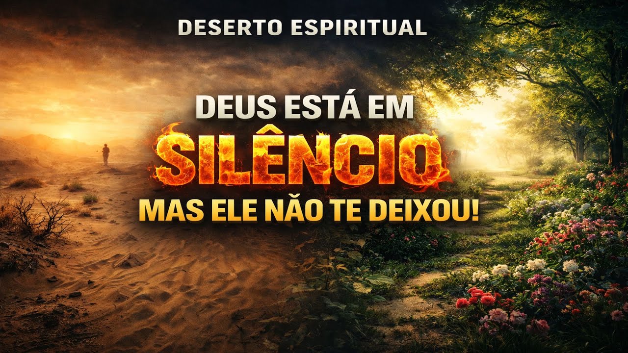 ORAÇÃO PARA QUEM SE SENTE NO DESERTO: Deus não te abandonou.