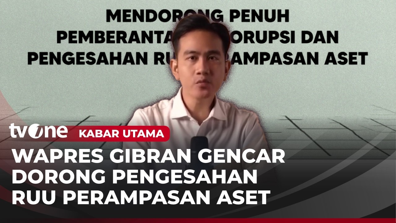 Soal Unggahan Wapres Gibran Singgung RUU Perampasan Aset, Bola Panas untuk Politisi DPR? | tvOne