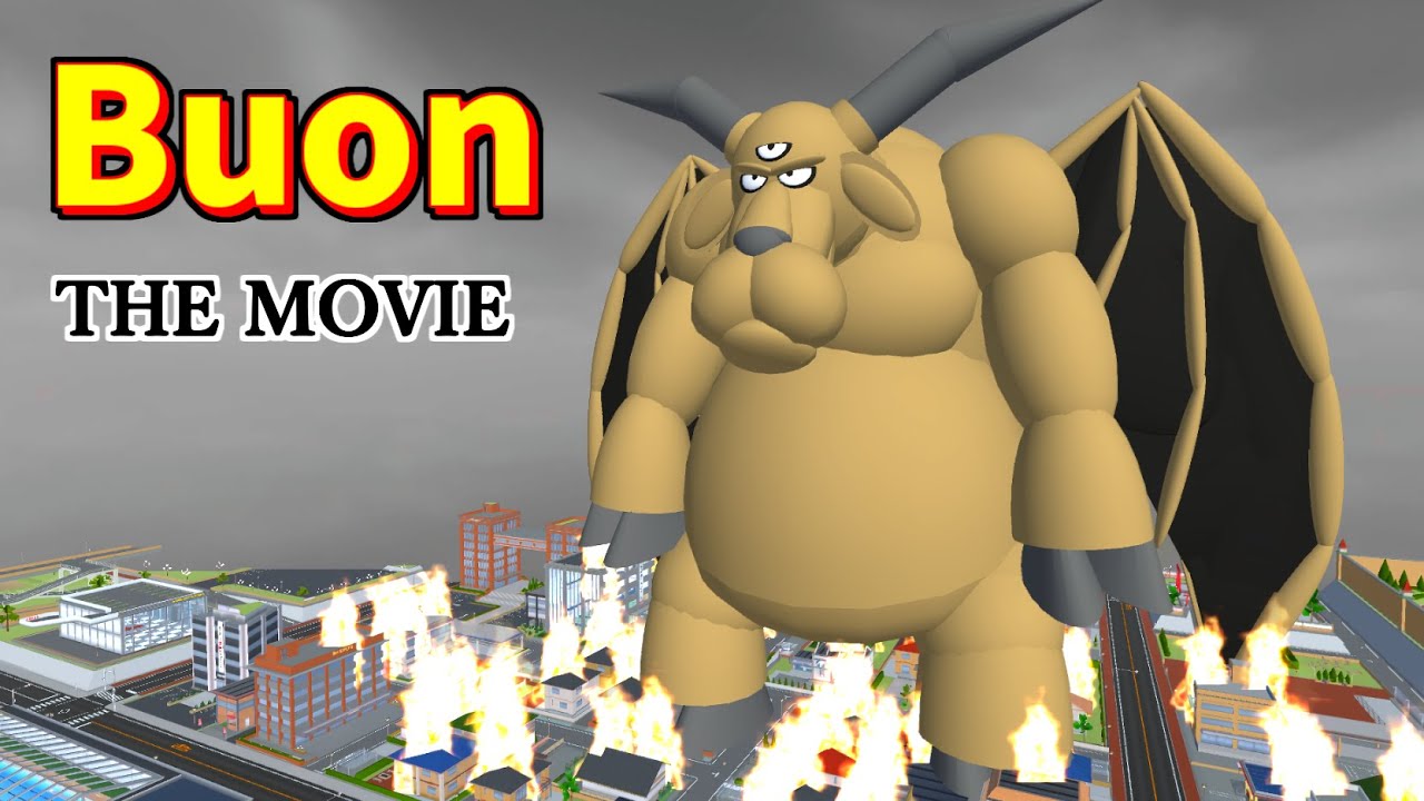 【サクラスクールシミュレーター　THE MOVIE】『伝説の超巨大魔獣ブオーン』Legendary giant monster Buon