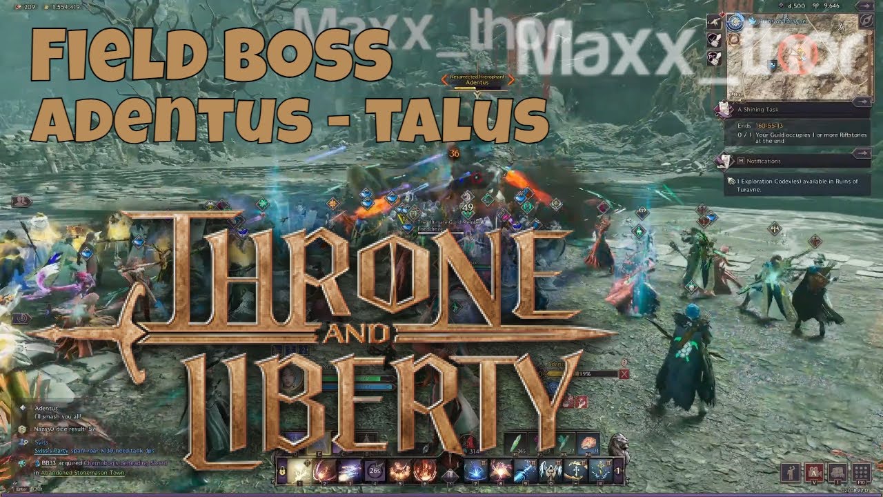Throne and Liberty | Field Boss | Adentus and Talus | KR Release FULL GAME PC