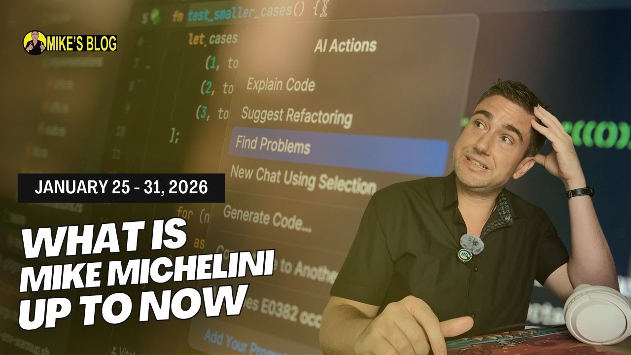 What Is Mike Michelini Up To Now: Jan 25 - Jan 31, 2026