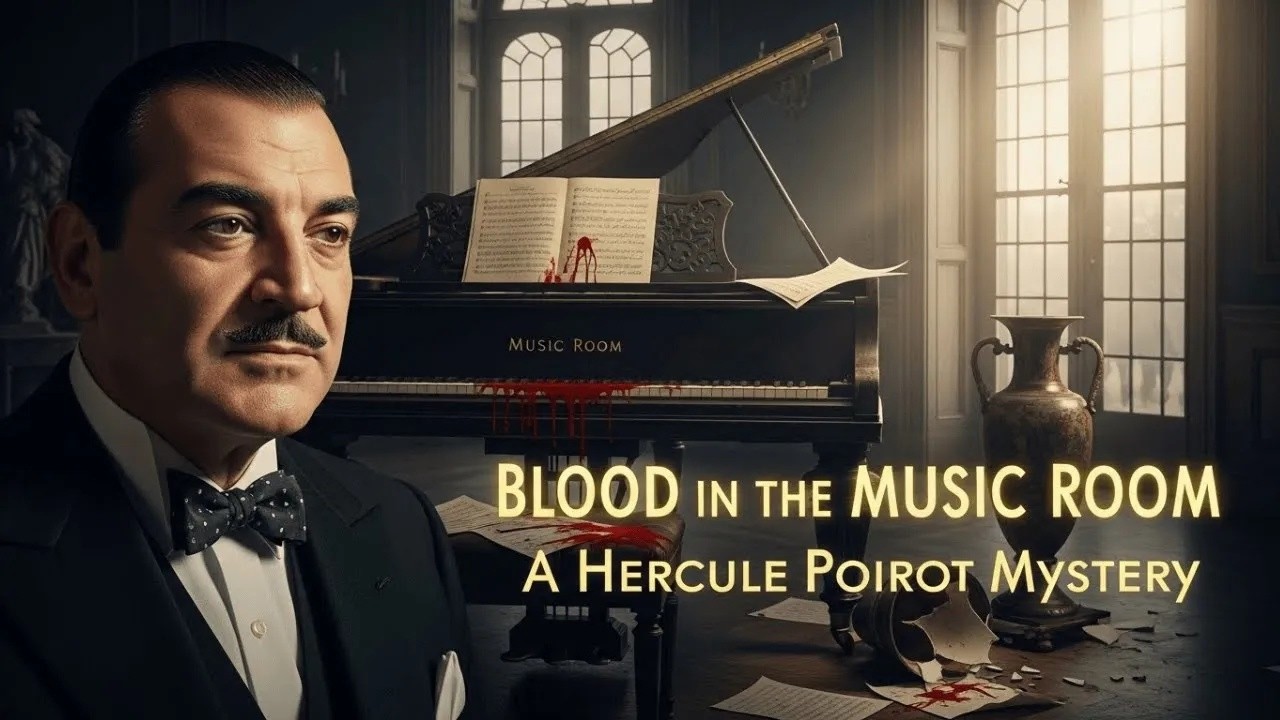 Hercule Poirot & Blood in the Music Room ｜ A Hercule Poirot Mystery