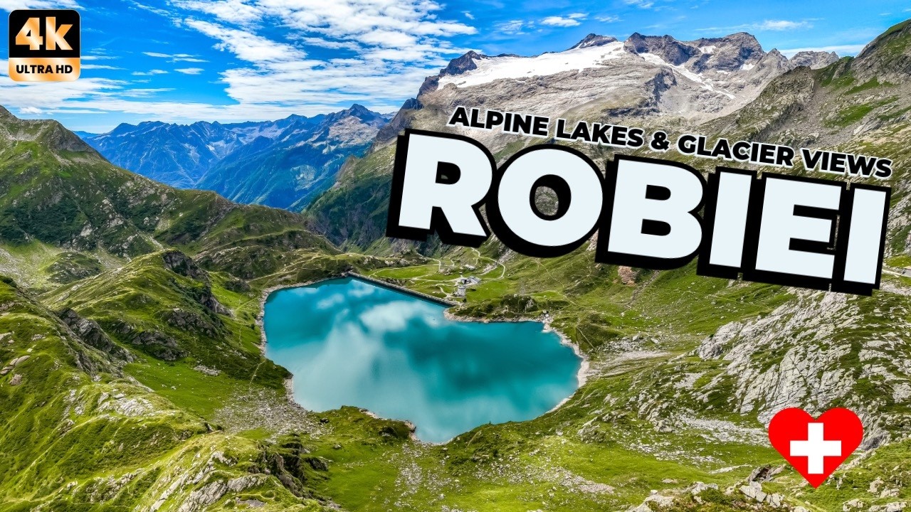 Robiei & Alpine Lakes • Switzerland's Hidden Glacier Paradise | 4K Nature Drone Film