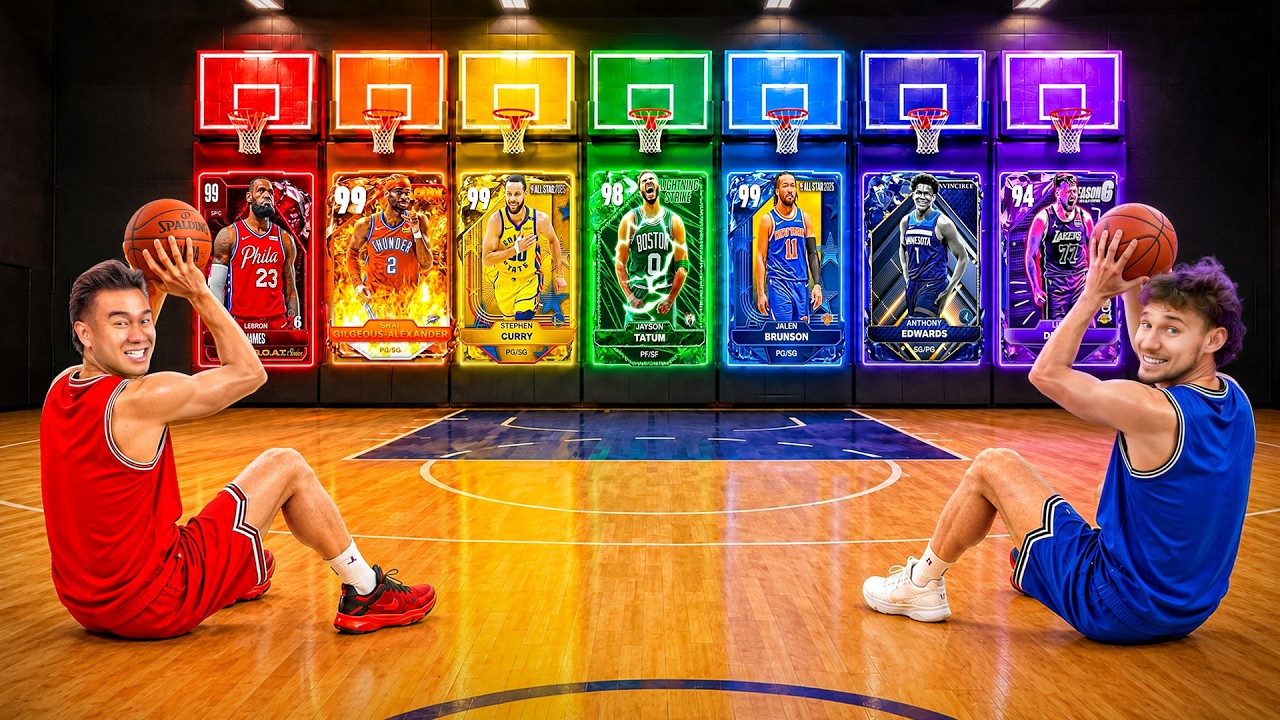 Сделай сложнейший бросок, выбери игрока NBA с рейтингом 99!