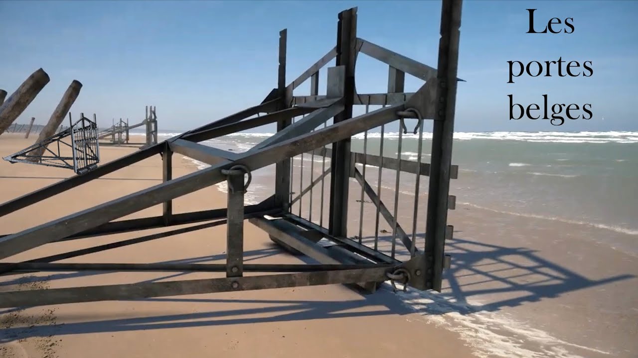 Les obstacles anti-débarquement du mur de l’Atlantique : Eléments Cointet et Portes Belges