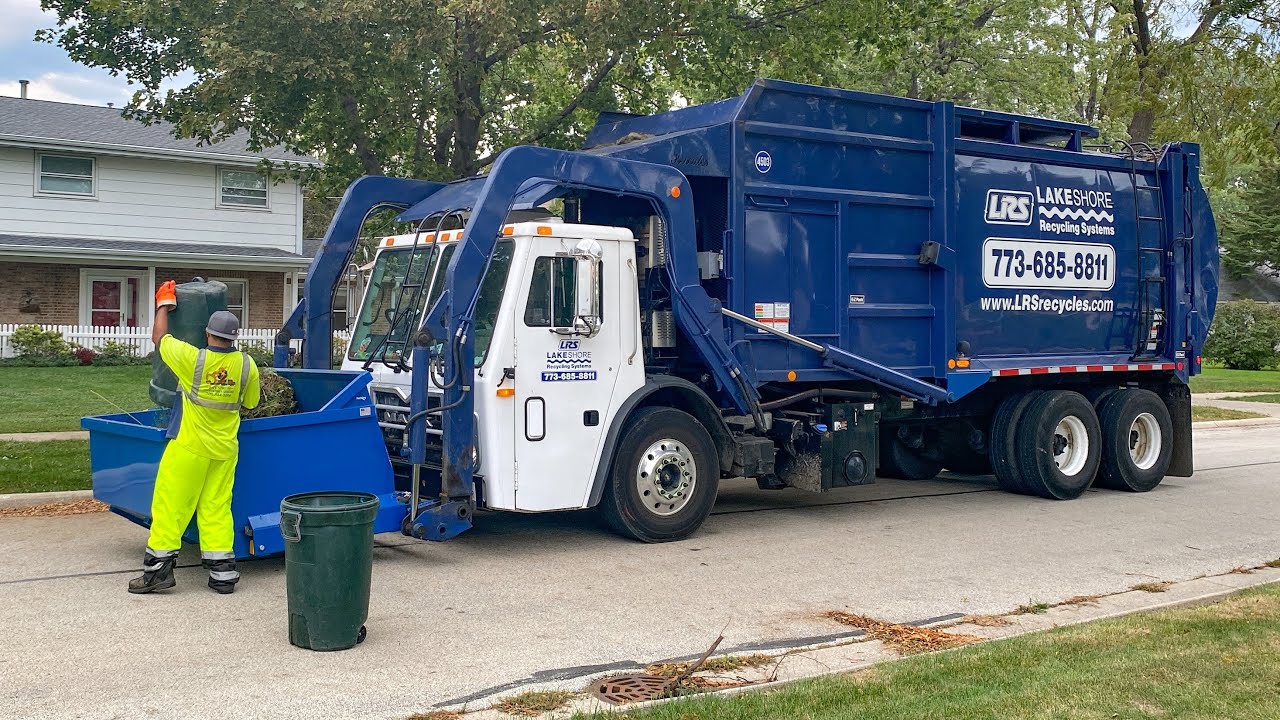 LRS Mack LEU EZ Pack Hercules Carry Can Garbage Truck