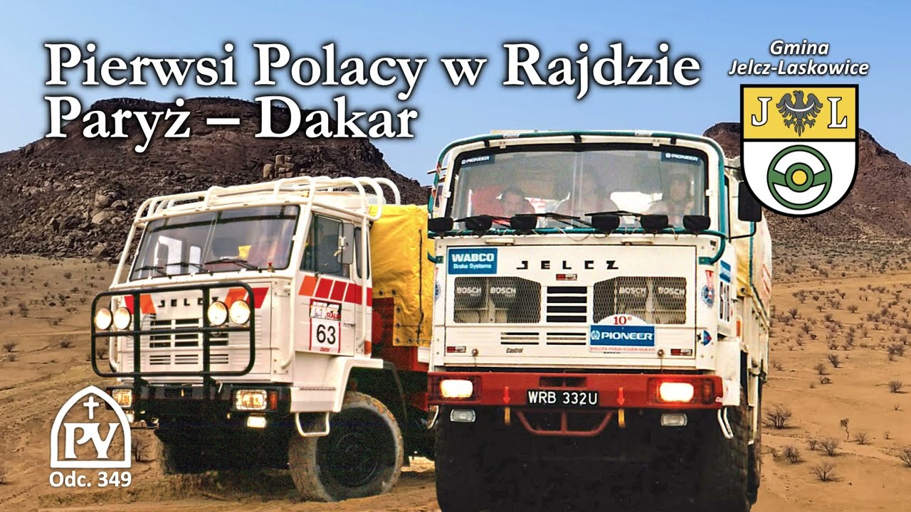 Pierwsza polska załoga w rajdzie Paryż - Dakar