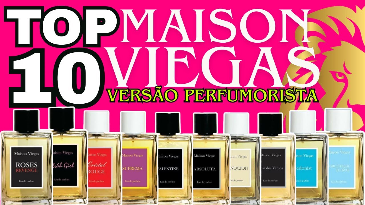 Top 10 Perfumes Femininos Favoritos da Maison Viegas - Versão Perfumorista 2025 #perfume