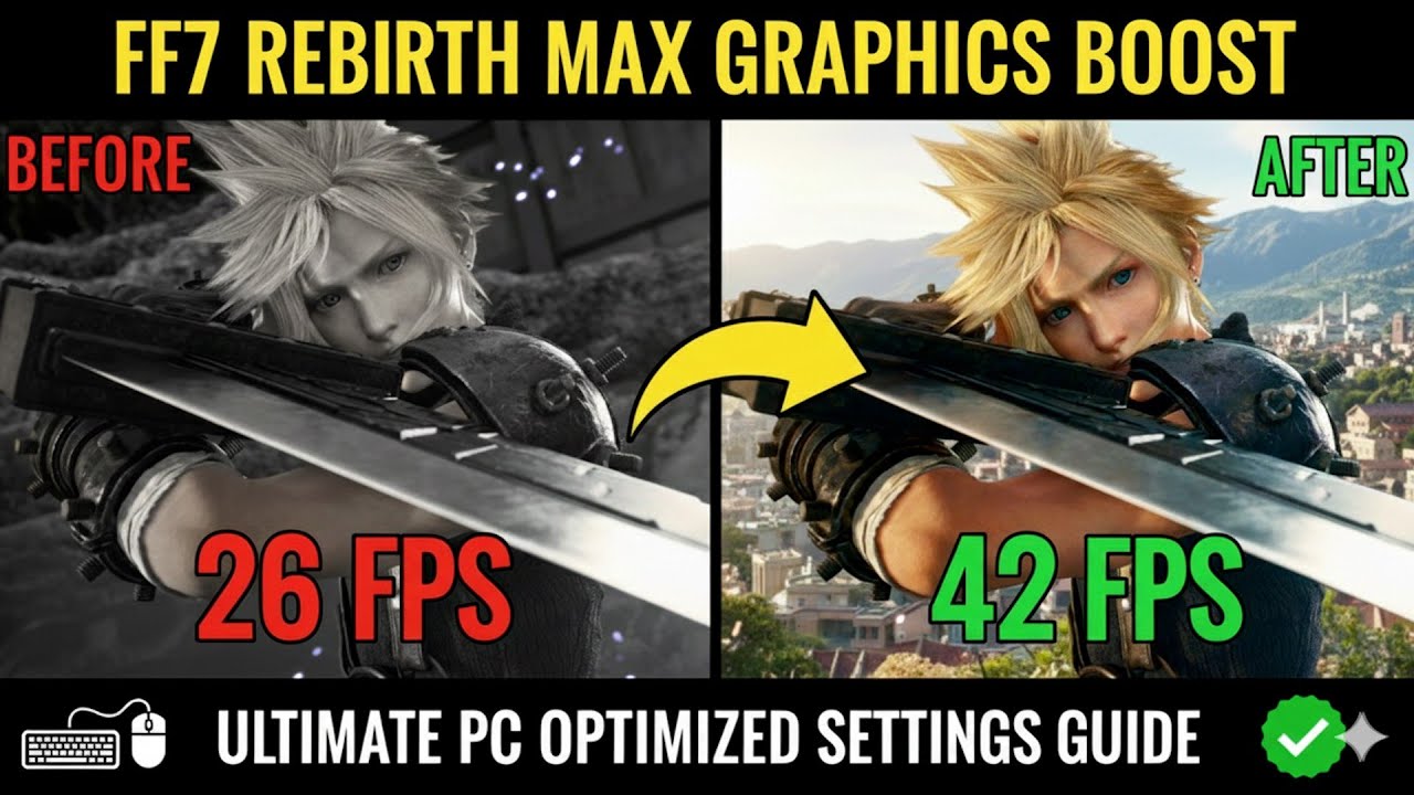Final Fantasy 7 Rebirth — Полное руководство по оптимизации: максимальная частота кадров и лучшие...