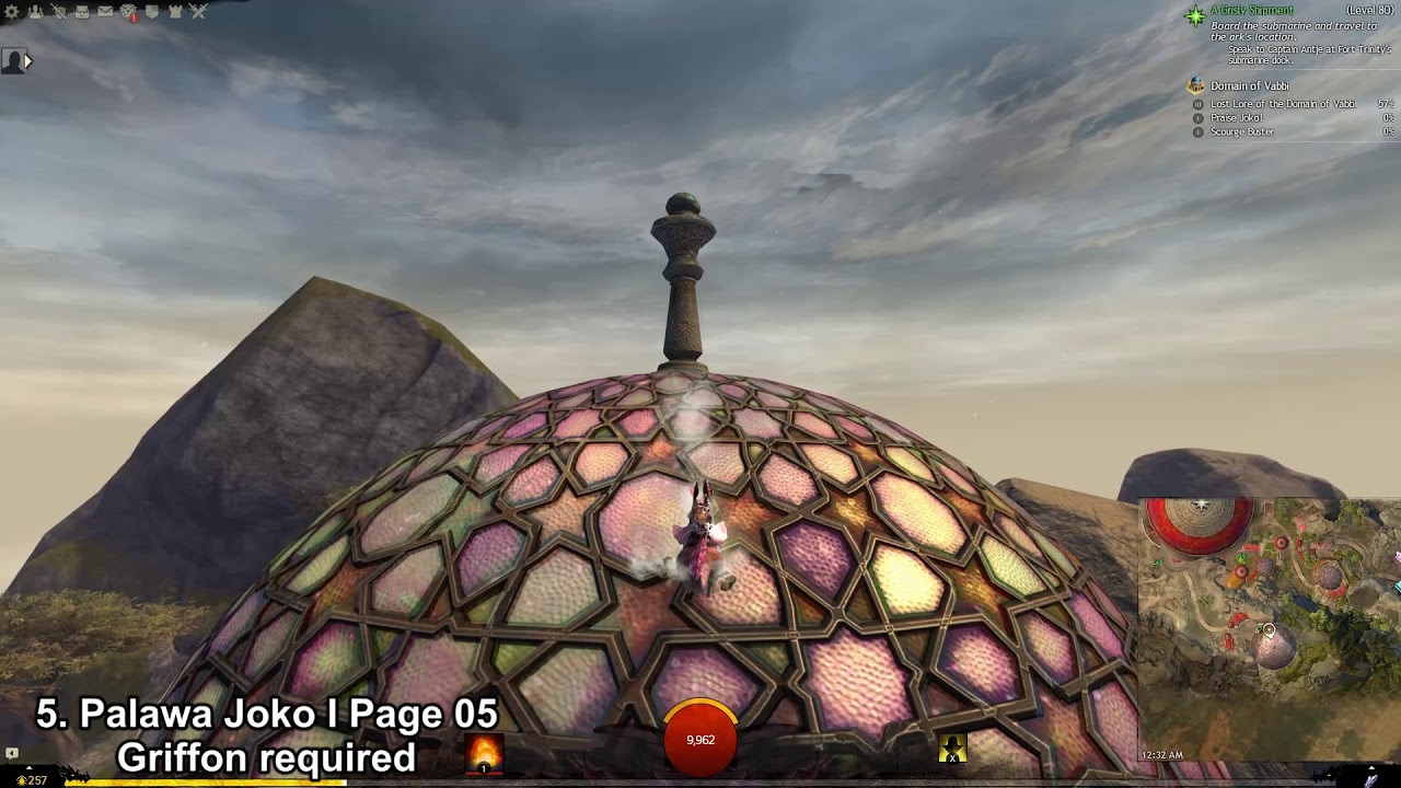 GW2 Lost Lore of the Domain of Vabbi achievement guide