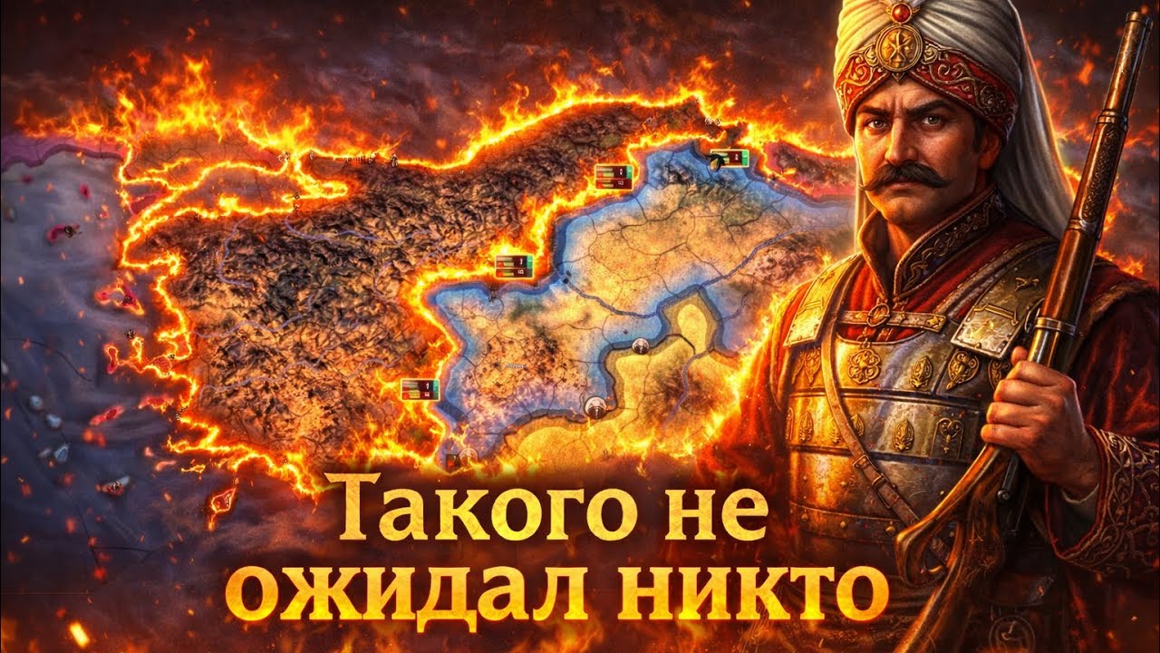 Осман I создал ОСМАНСКУЮ ИМПЕРИЮ за 3 ДНЯ?! Османская Империя в Hearts of Iron 4 