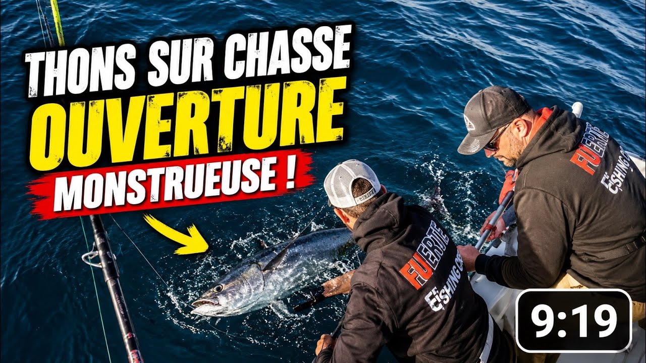 Thons sur chasse OUVERTURE mon matériel
